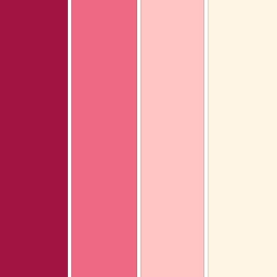 پالت رنگ قرمز پرشین، گلبهی و کالباسی(پالت رنگ ترند سال 1402)، روانشناسی رنگ + کدهای رنگی(Rgb, Cmyk, Hex)