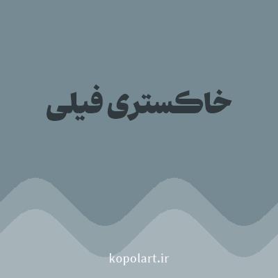 رنگ خاکستری فیلی با کد 758A93