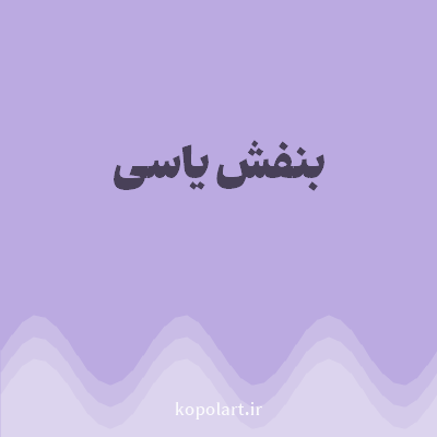 رنگ بنفش یاسی با کد BBAAE1
