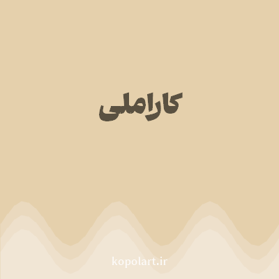 رنگ کاراملی (Caramel Color) با کد هگز E5D0AC