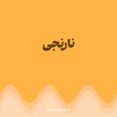 رنگ نارنجی (Orange Color) با کد هگز FFB344