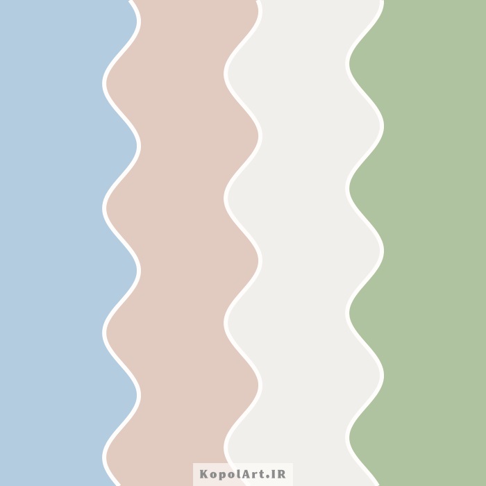 پالت رنگ سفید ابری ملایم (رنگ ترند 1405)، صورتی کدر، آبی پاستیلی و سبز ملایم