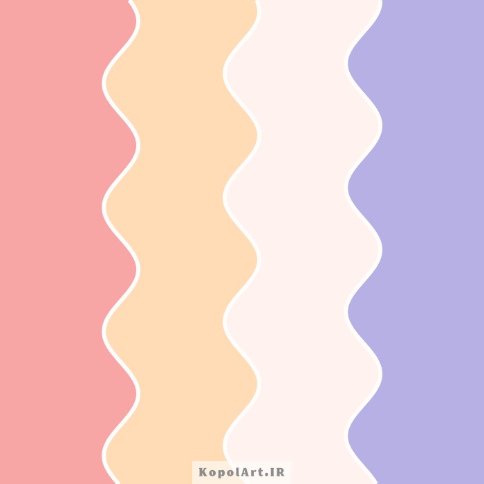 پالت رنگ پاستیلی صورتی کالباسی، هلویی روشن، اسطوخودوسی (یاسی روشن) و سفید صدفی روشن