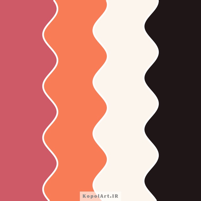 پالت رنگ هلویی و گلبهی، رنگ ترند سال 2024