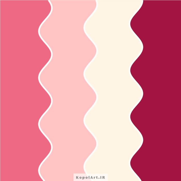 پالت رنگ قرمز پرشین، گلبهی و کالباسی (پالت رنگ ترند سال 1402)