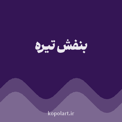 رنگ بنفش تیره (Dark Purple Color) با کد هگز 341555