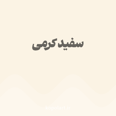 رنگ سفید کرمی با کد FBF3E4