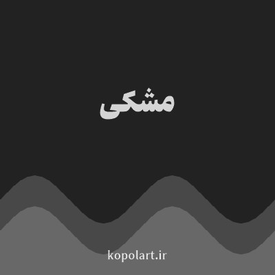 رنگ مشکی با کد 222222