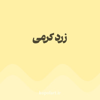 رنگ زرد کرمی با کد FFF0A5