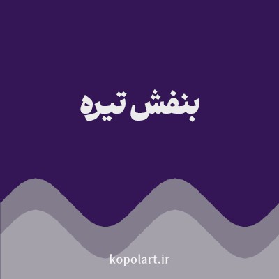 رنگ بنفش تیره (Dark Purple Color) با کد هگز 341555
