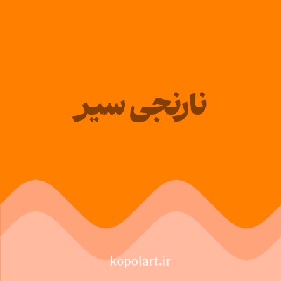 رنگ نارنجی سیر (Deep Orange Color) با کد هگز FF8000