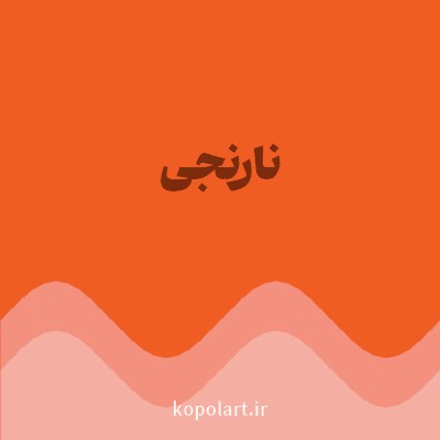 رنگ نارنجی (Orange Color) با کد هگز F05D23