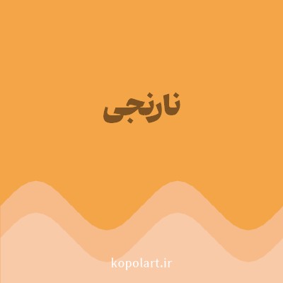 رنگ نارنجی (Orange Color) با کد هگز F4A548