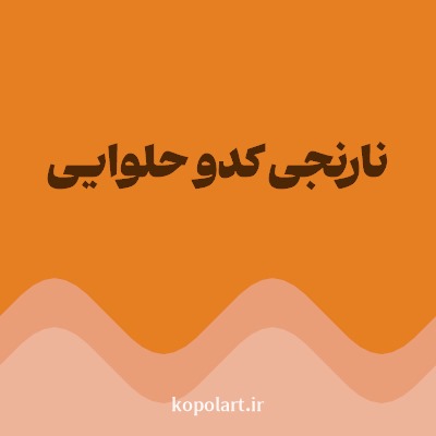 رنگ نارنجی کدو حلوایی با کد E67E22