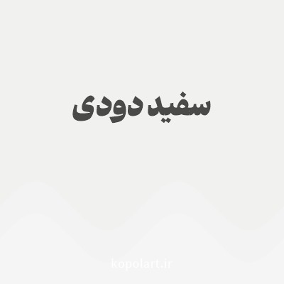 رنگ سفید دودی با کد F1F1F0
