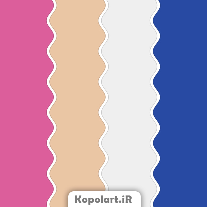 پالت رنگ آبی لاجوردی، صورتی ملایم و گندمی به همراه روانشناسی رنگها و کدها(Rgb, Cmyk, Hex)