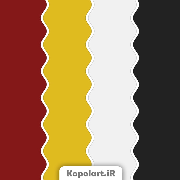 پالت رنگ قرمز بلوطی و زرد خردلی، روانشناسی رنگها و کدها(Rgb,Hex,Cmyk)
