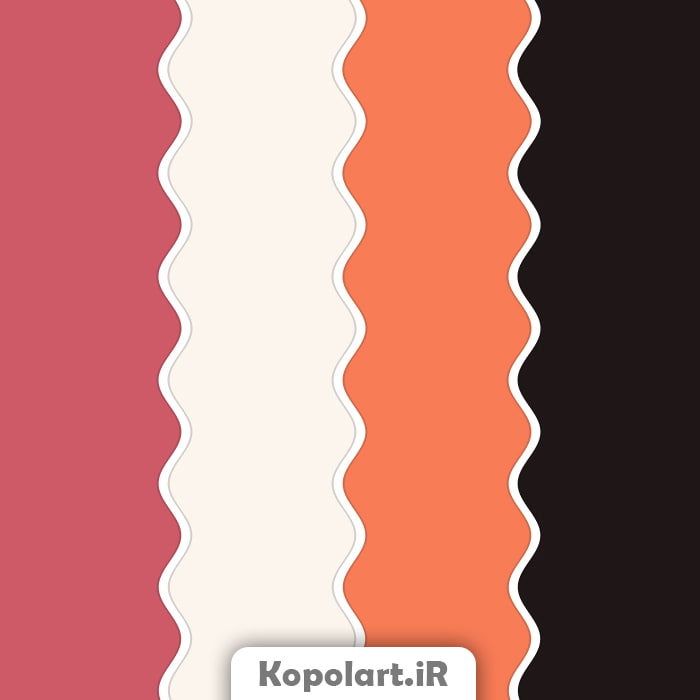 پالت رنگ هلویی و گلبهی، رنگ ترند سال 2024 به همراه روانشناسی رنگ و کدها(Cmyk,Rgb,Hex)