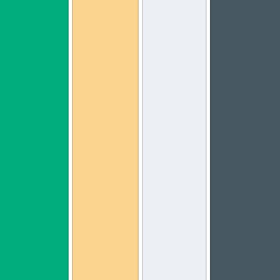 پالت رنگ سبز و خاکی روانشناسی رنگ + کدهای رنگی