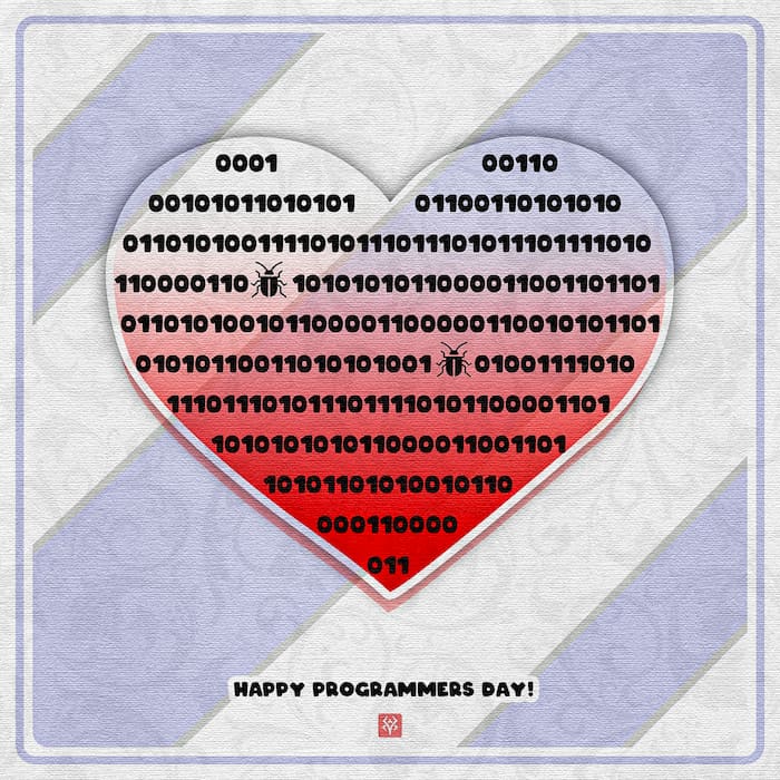 طرح گرافیکی خلاقانه از روز جهانی برنامه نویس | ۱۲ سپتامبر