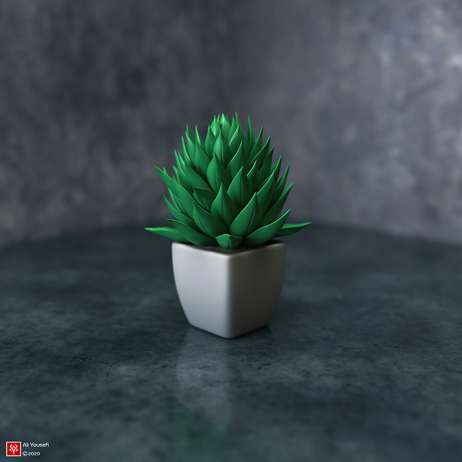 رندر رئال و بسیار زیبا در ادوبی دیمنشن