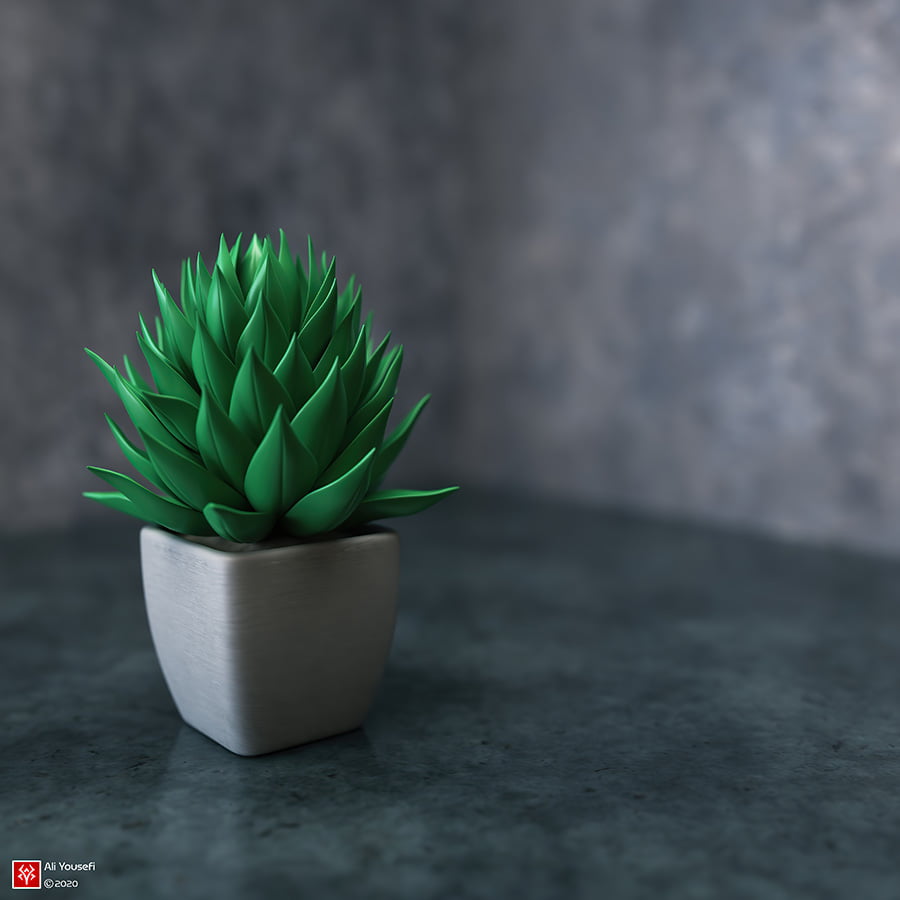 رندر رئال و بسیار زیبا در ادوبی دیمنشن