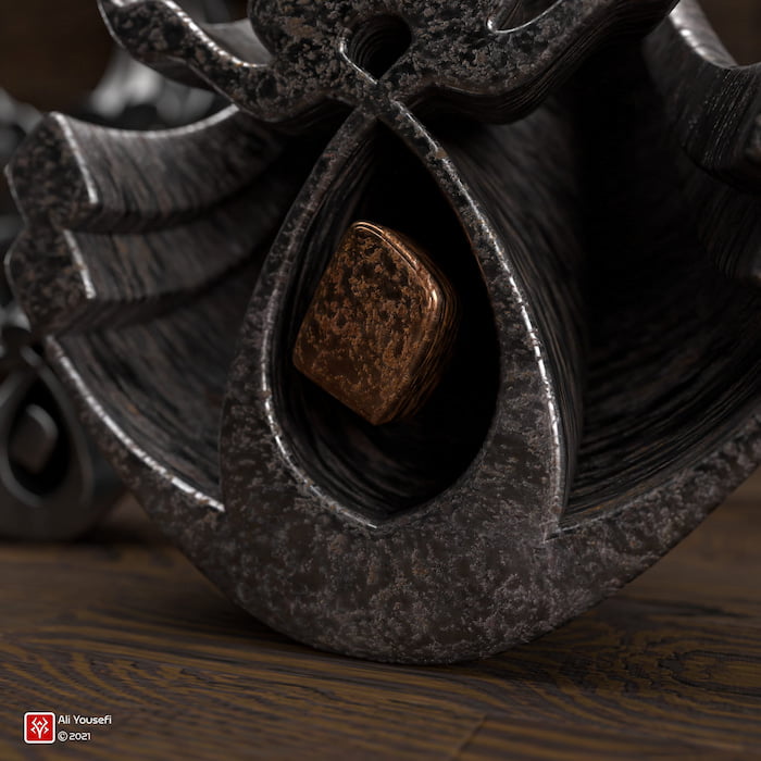 تایپوگرافی شعر زیبای مولانا در ادوبی دیمنشن