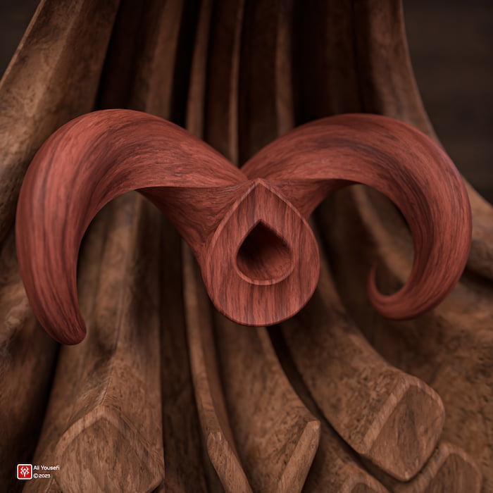 تایپوگرافی سه بعدی فارسی شعر رهی معیری | رنج زندگی