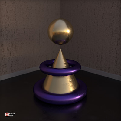 طرح گرافیکی خلاقانه سه‌بعدی در ادوبی دیمنشن