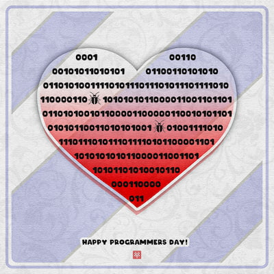 طرح گرافیکی خلاقانه از روز جهانی برنامه نویس | ۱۲ سپتامبر