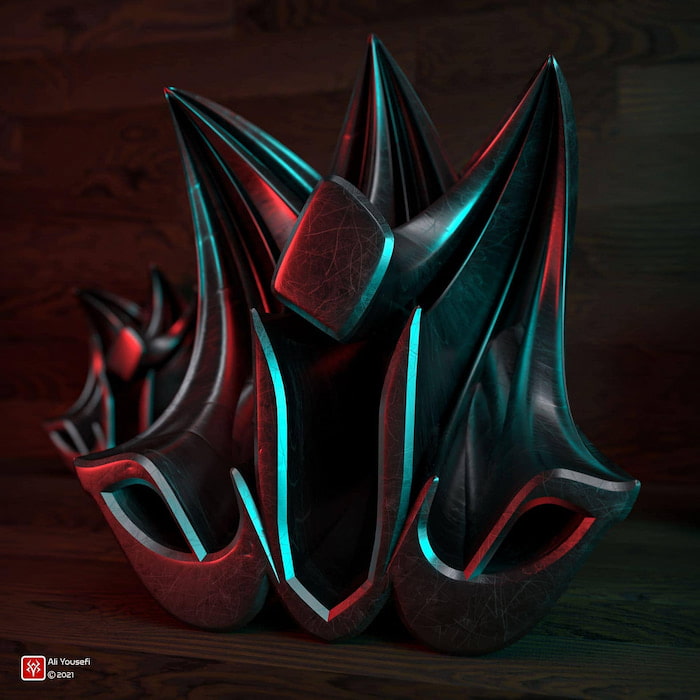 تایپوگرافی سه‌بعدی خلاقانه از مفهوم خدا در ادوبی دیمنشن