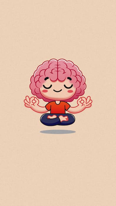 والپیپر مغز کیوت دخترانه با تم کرمی، با کیفیت 4k برای موبایل