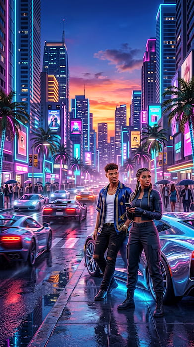 والپیپر زیبای بازی GTA 6 برای موبایل با کیفیت 4K