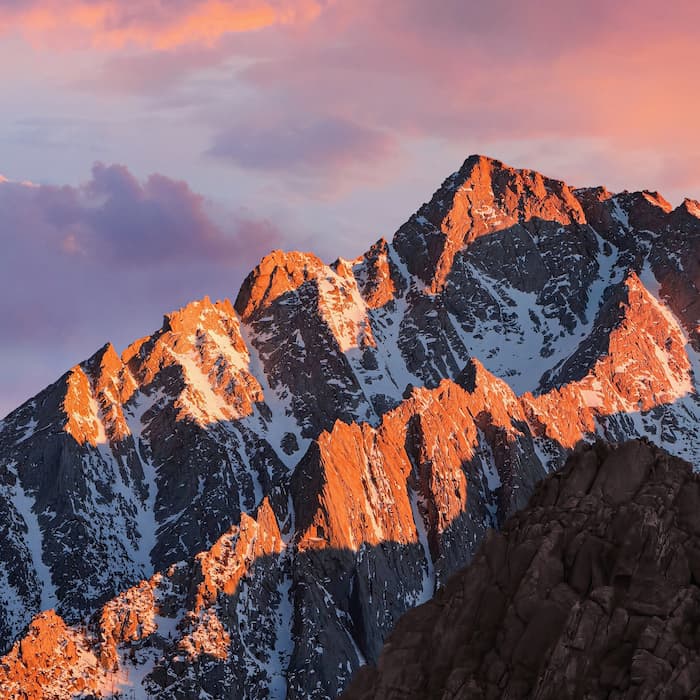 والپیپر جذاب کوهستانی مک او اس سیرا