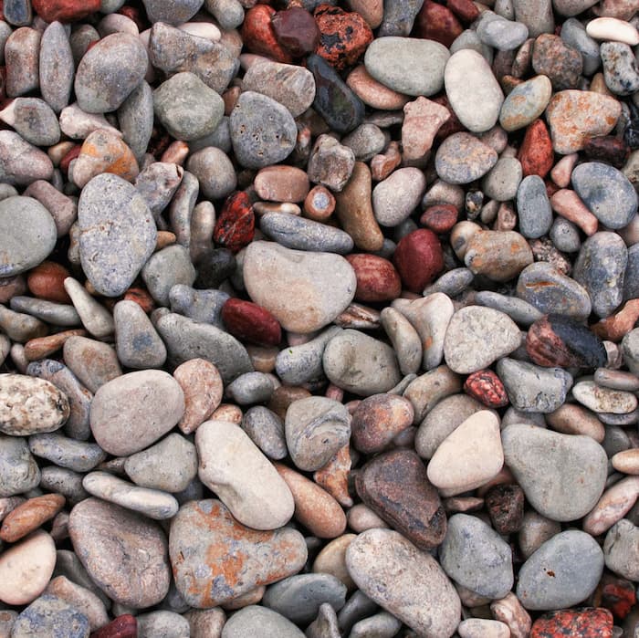 والپیپر چشم نواز سنگهای رنگارنگ ساحل