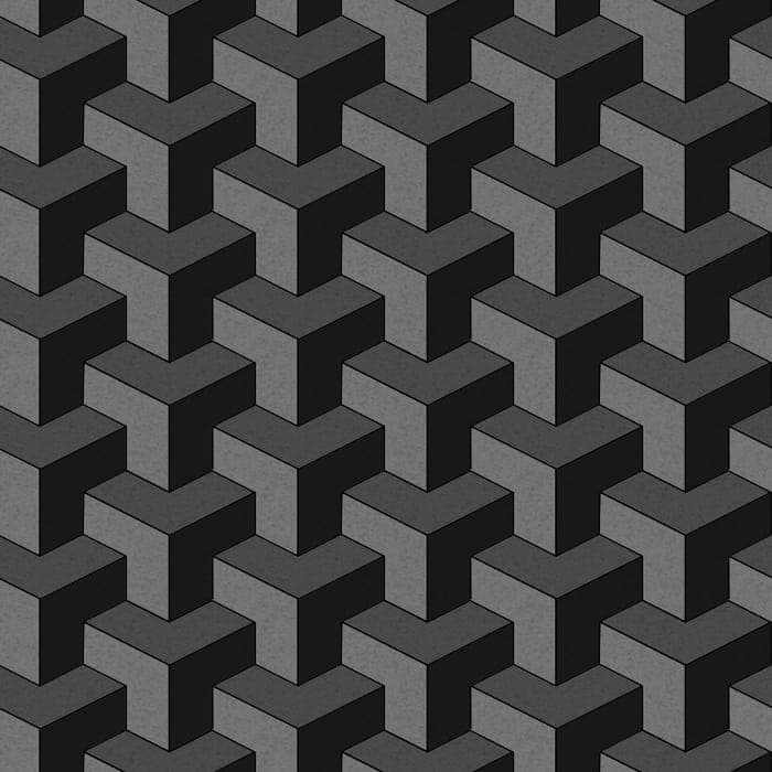 والپیپر دارک سهبعدی خاص به صورت معکبی