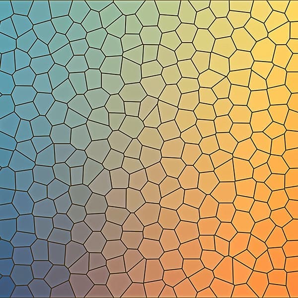 والپیپر موزاییکی ساده با تم آبی و زرد، کیفیت QHD(2k) برای موبایل و کامپیوتر