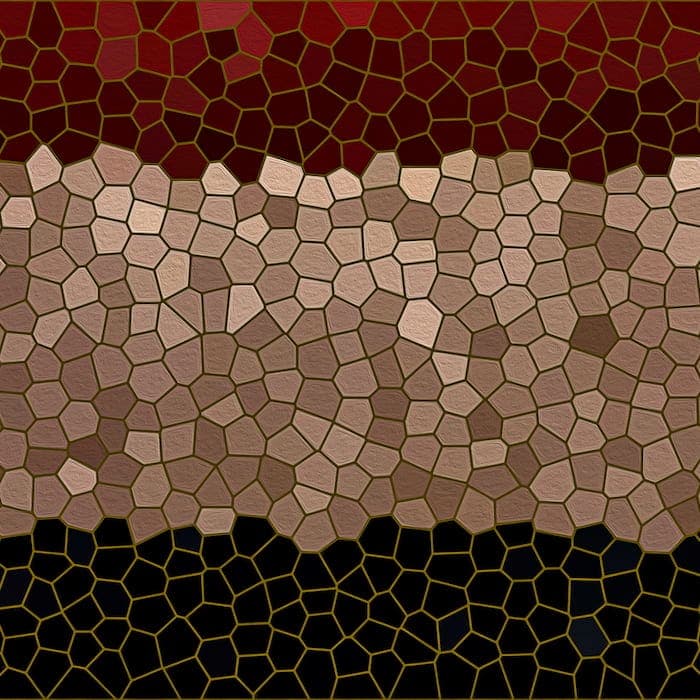 والپیپر موزاییکی پرچم فرانسه با تم دارک