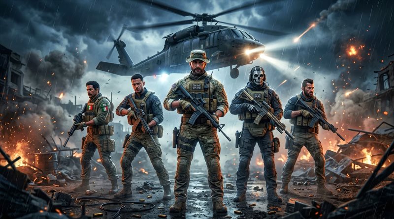 والپیپر خاص شخصیت‌های Call of Duty برای کامیپوتر