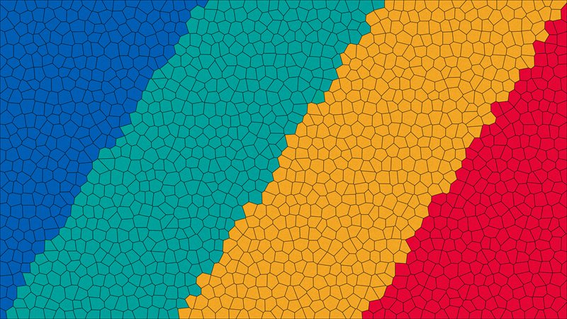 والپیپر رنگارنگ موزاییکی - دسکتاپ