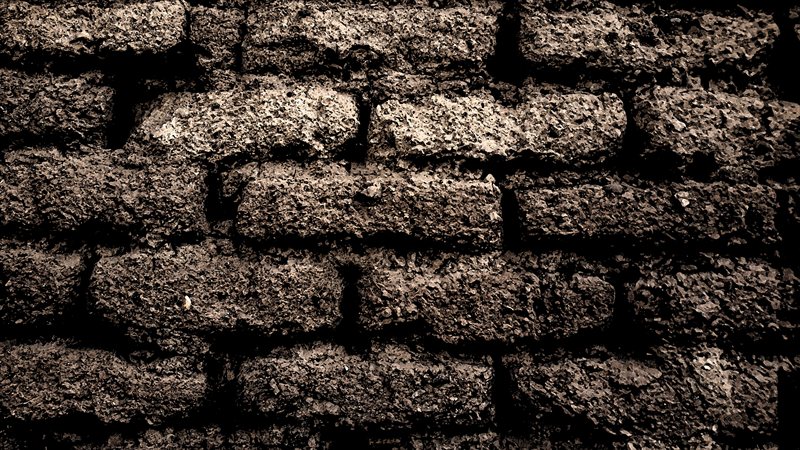 والپیپر دیوار آجری دارک - کامپیوتر