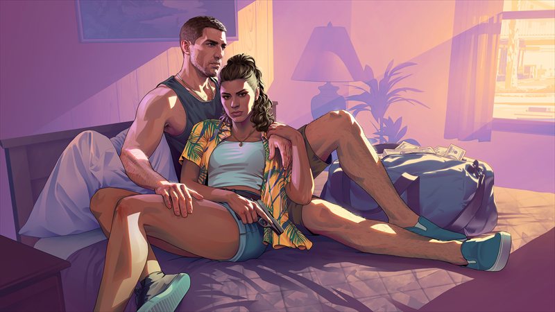 عکس دو نفره بازی GTA 6 برای کامپیوتر