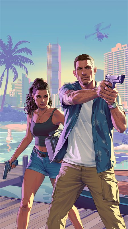 عکس اکشن بازی GTA 6 برای موبایل