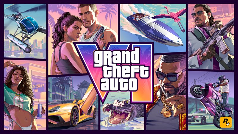 عکس پوستر اصلی بازی GTA VI