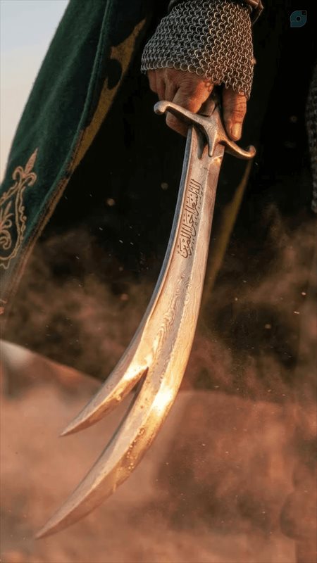 والپیپر زیبا از شمشیر حضرت علی (ع) برای موبایل