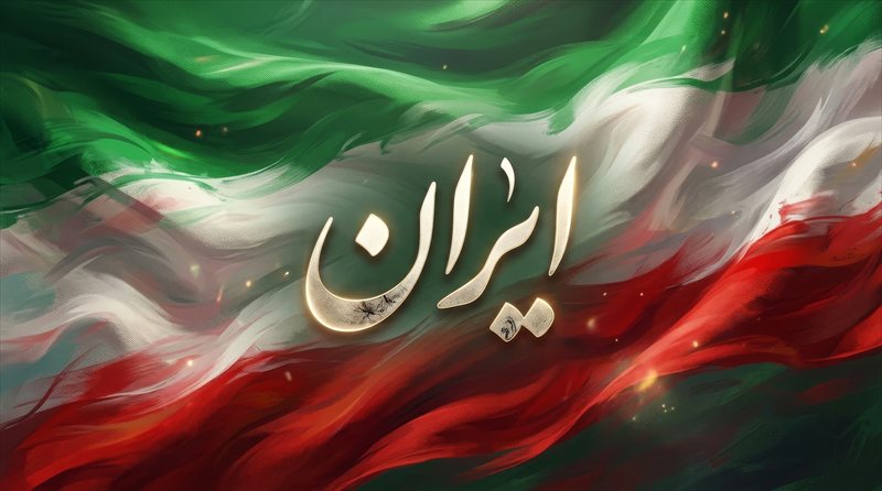 والپیپر جذاب پرچم ایران برای کامپیوتر