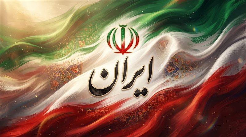 والپیپر پرچم جمهوری اسلامی ایران برای کامپیوتر