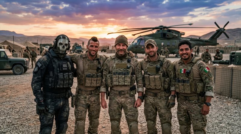 عکس خاص دست جمعی call of duty 4 برای کامپیوتر