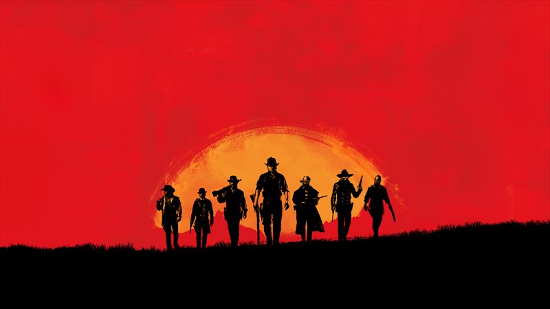 والپیپر ساده بازی Red Dead 2 برای کامپیوتر