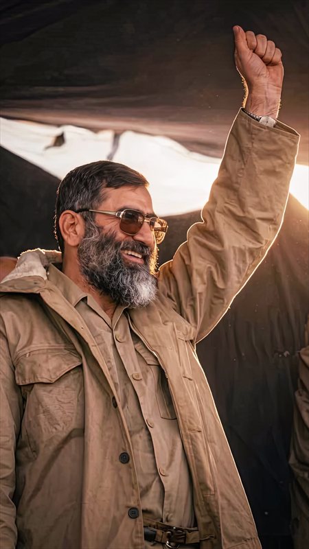 عکس پس‌زمینه خاص جوانی رهبر شهید برای موبایل